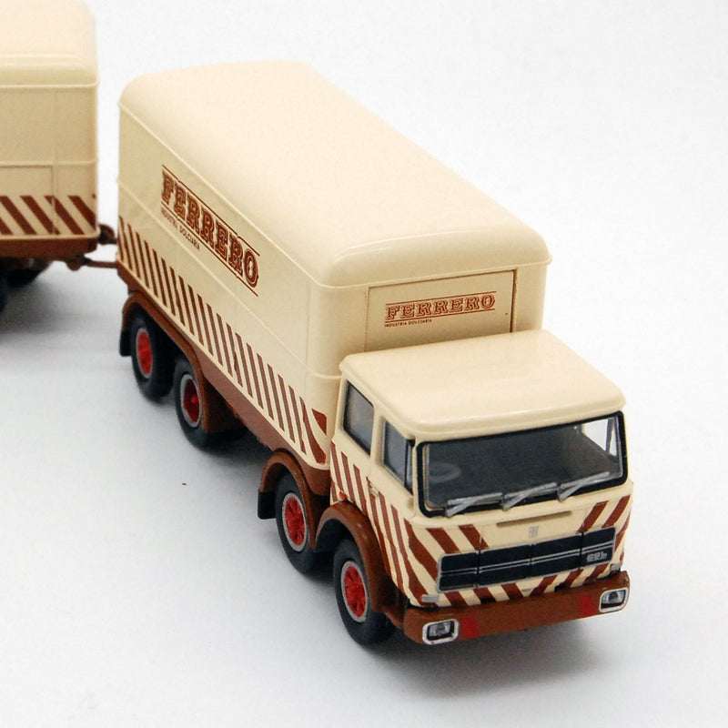 Fiat 691 Millepiedi 1970 Rimorchio Isotermico "Ferrero" 1:87 - 89910
