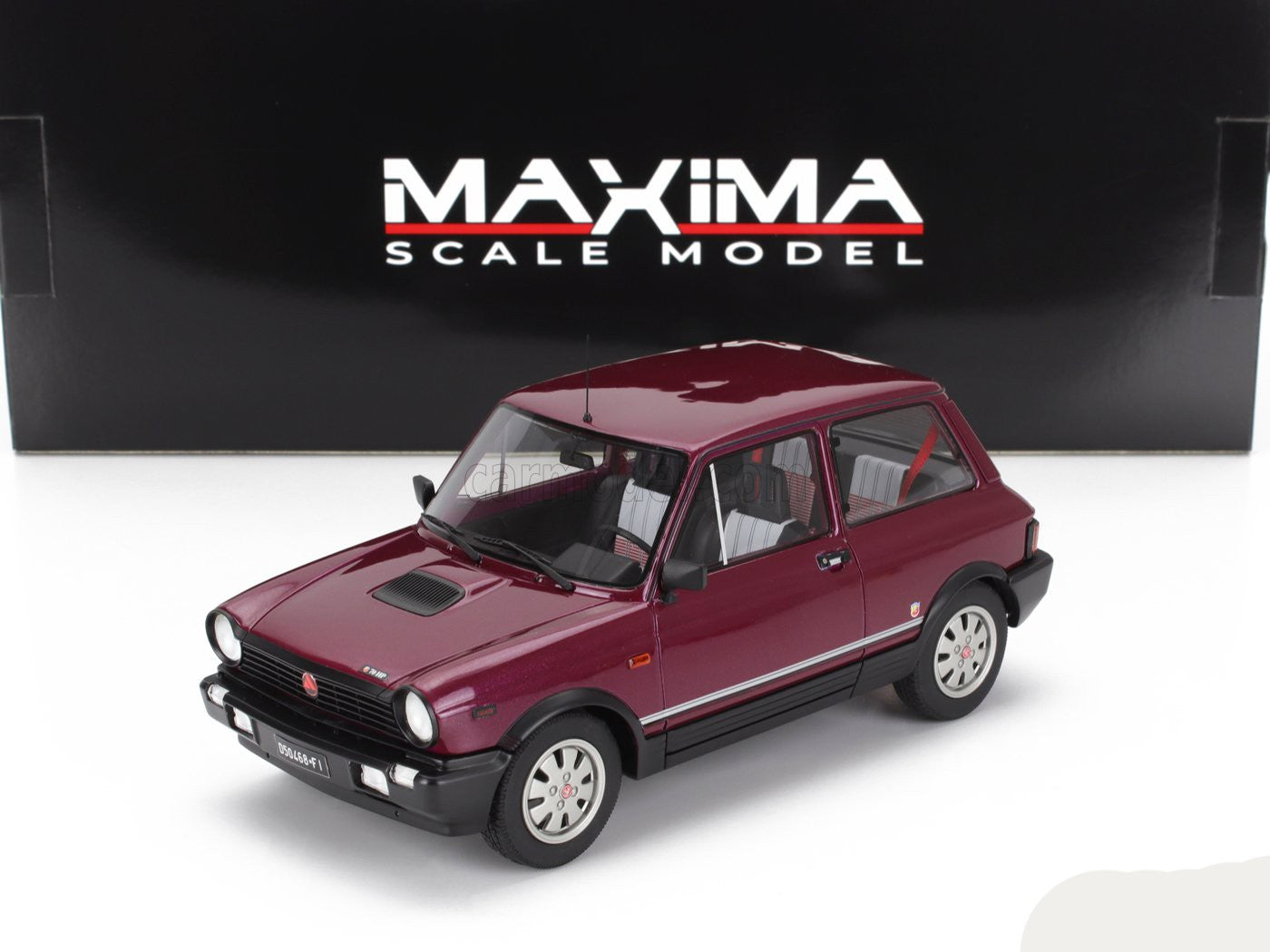 Autobianchi A112 Abarth VII series 1984 Red Ardenza Metallizzato 1:18 - 89943