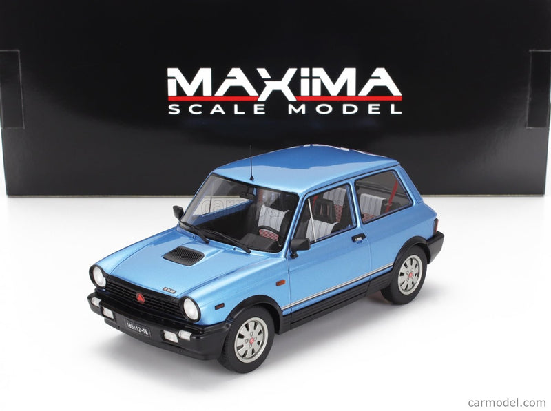 Autobianchi A112 Abarth VII series 1984 Light Blue Metallc 1:18 - 89946