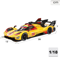 Ferrari 499P AF Corse 83 24h Le Mans 2023 R. Kubica - R. Shwartzman - Y. Ye 1:18 - 89974