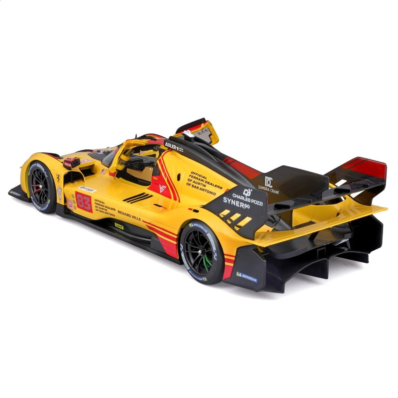 Ferrari 499P AF Corse 83 24h Le Mans 2023 R. Kubica - R. Shwartzman - Y. Ye 1:18 - 89976