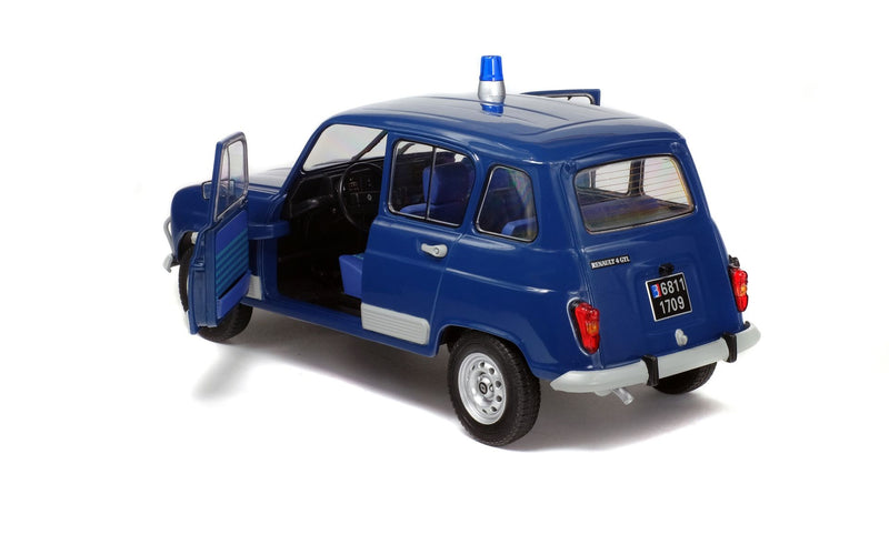 Renault 4L GTL Gendarmerie 1978 Bleu Gendarmerie 1:18-16