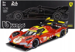 Ferrari 499P AF Winner 24h Le Mans 2023 Fuoco - Molina - Nielsen 1:18 De Luxe - 89980