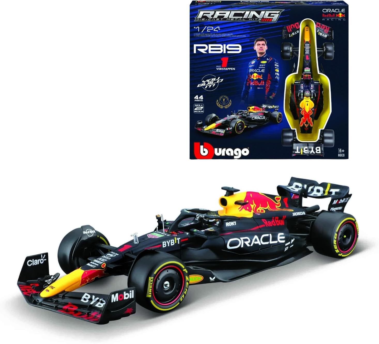 Red Bull Racing RB19 F1 2023 Max Verstappen Kit 1:24 - 89994