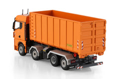 MAN TGX GM Riged Truck Hooklift System 8X2 Tag Axle + 40M3 Container 1:50-3