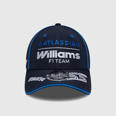 Williams Racing F1 2026 Berretto Baseball Carlos Sainz New Era Navy-2