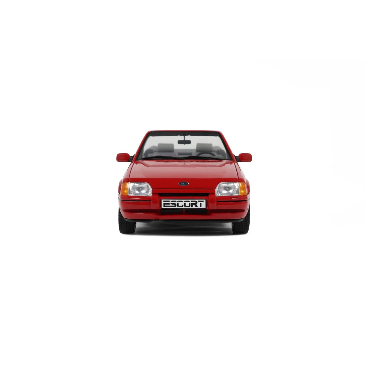 Ford Escort Mk4 XR3i Cabriolet 1986 Flamenco-Rot 1:18-4