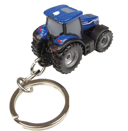 New Holland T7.210 Dynamic Blue 2026 Keyring Portachiavi-3