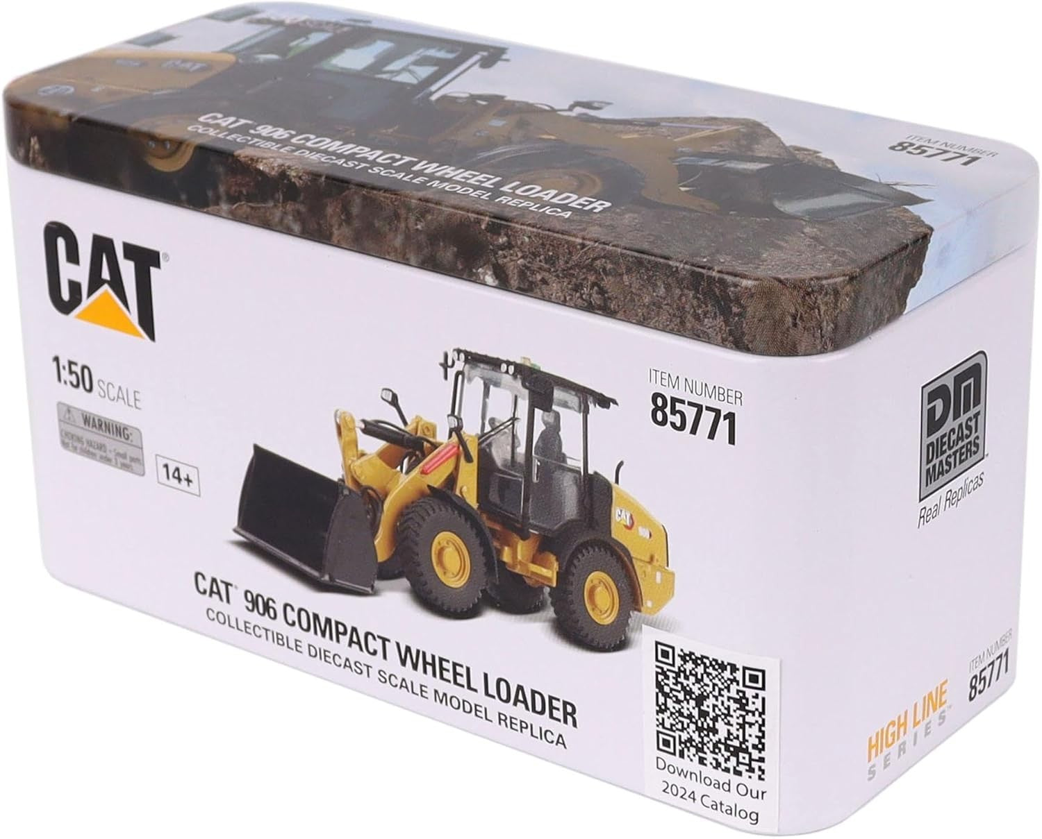 Caterpillar CAT906 Compact Pala Gommata 1:50 - 90057
