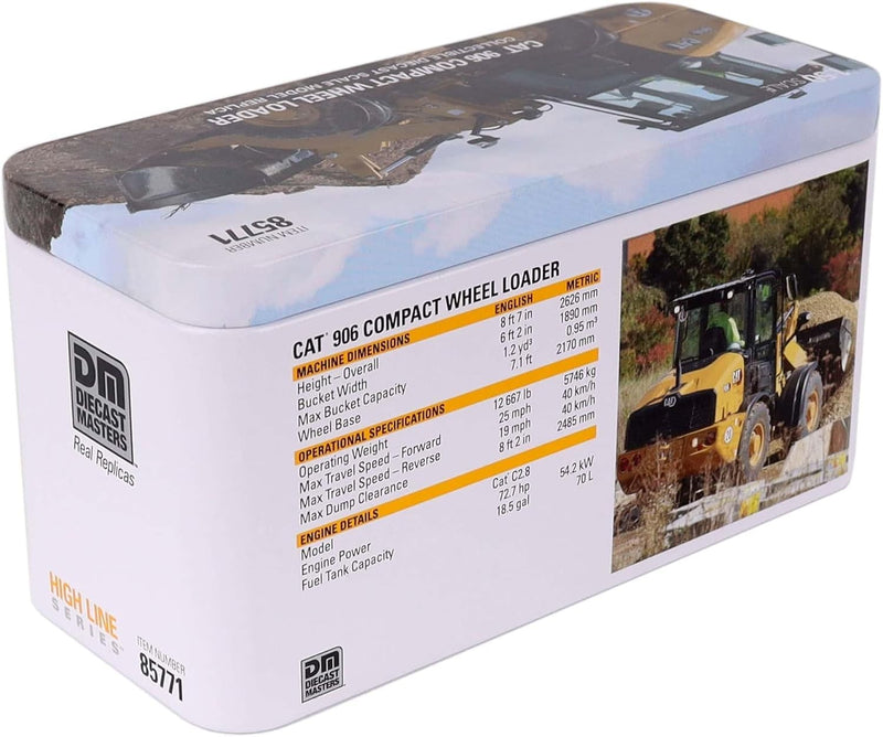 Caterpillar CAT906 Compact Pala Gommata 1:50 - 90058