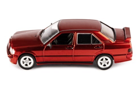 Mercedes-Benz 190E 1984 Metallic Red Custom 1:43 - 90061
