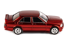 Mercedes-Benz 190E 1984 Metallic Red Custom 1:43 - 90064