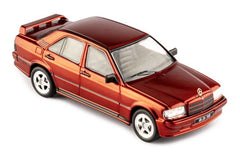 Mercedes-Benz 190E 1984 Metallic Red Custom 1:43 - 90065