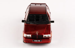 Mercedes-Benz 190E 1984 Metallic Red Custom 1:43 - 90066