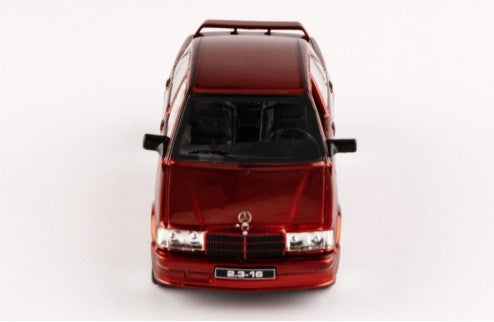 Mercedes-Benz 190E 1984 Metallic Red Custom 1:43 - 90066