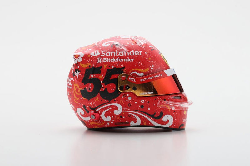 Carlos Sainz Casco Bell Ferrari SF-24 2024 Mexican GP 1:5 - 90200