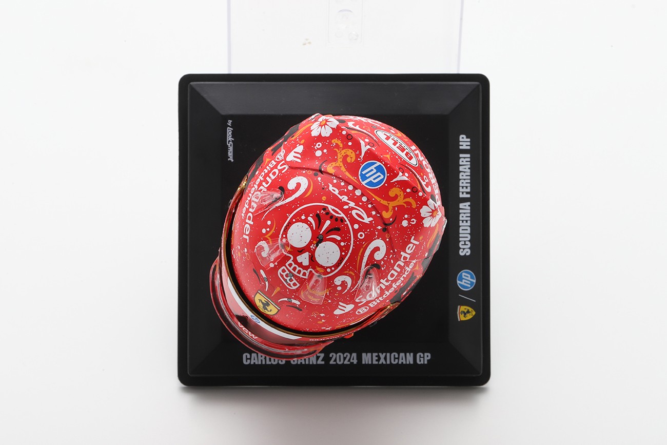 Carlos Sainz Casco Bell Ferrari SF-24 2024 Mexican GP 1:5 - 90203