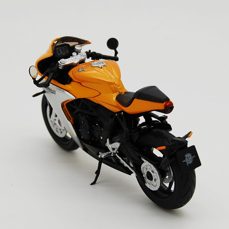 MV Agusta 800 Superveloce 2022 Gold-Grigio Nero 1:18 - 90227