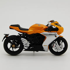 MV Agusta 800 Superveloce 2022 Gold-Grigio Nero 1:18 - 90230