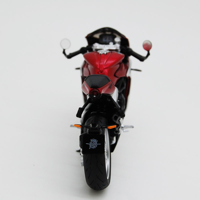MV Agusta 800 Superveloce 2022 Rosso Opaco -Grigio Nero 1:18 - 90236