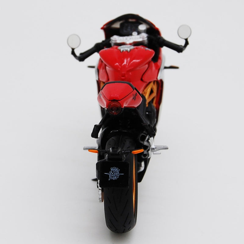 MV Agusta 800 Superveloce 2022 Rosso-Grigio Nero 1:18 - 90244