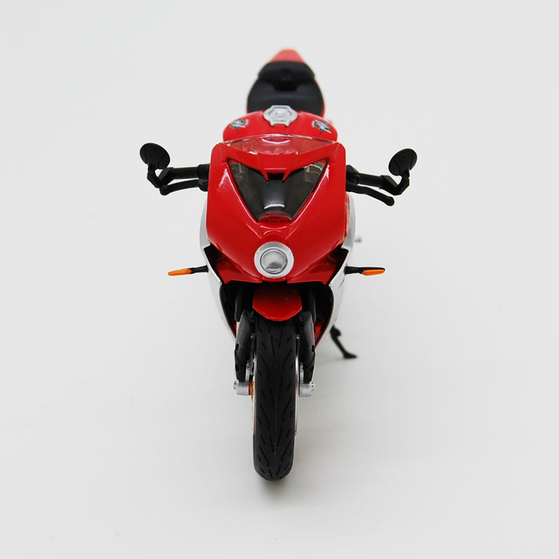 MV Agusta 800 Superveloce 2022 Rosso-Grigio Nero 1:18 - 90248