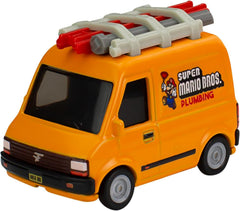 Mario Movie Plumber Van Yellowe Plummer Van Hot Wheels 1:64 - 90310