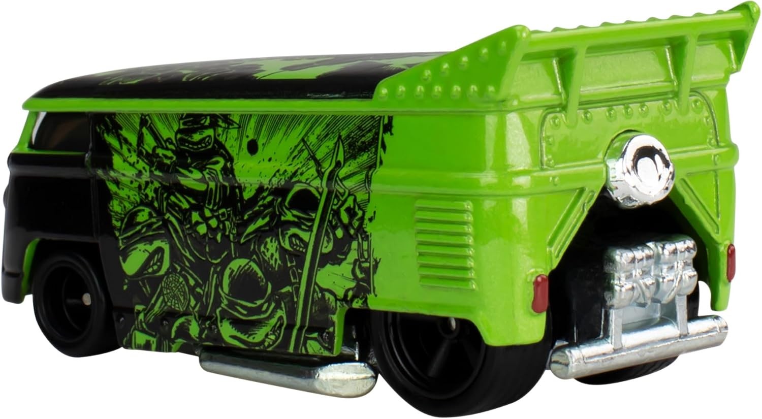 Volkswagen Drag Bus TMNT Turtles green/black Tartarughe Ninja 1:64 - 90315