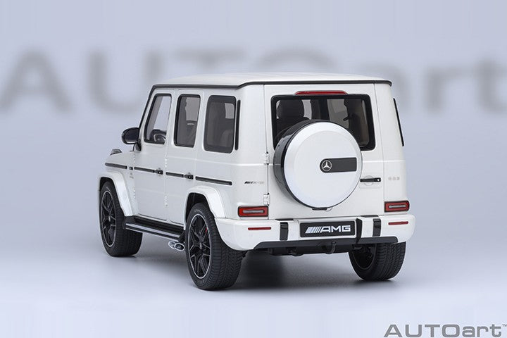 Mercedes-Benz AMG G63 2019 Designo Brillant White Metellic 1:18 - 90325