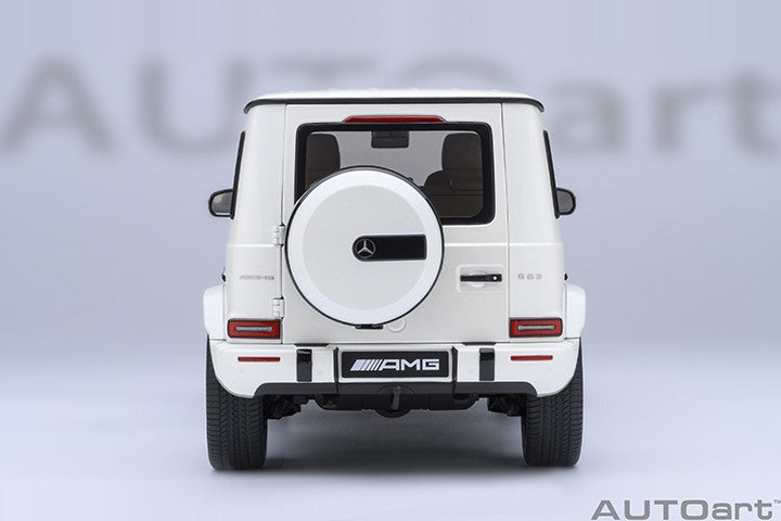 Mercedes-Benz AMG G63 2019 Designo Brillant White Metellic 1:18 - 90329