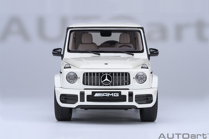 Mercedes-Benz AMG G63 2019 Designo Brillant White Metellic 1:18 - 90330