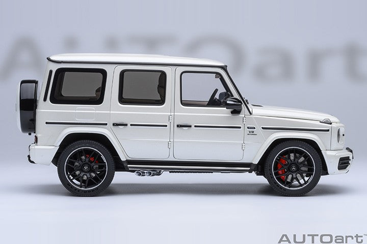 Mercedes-Benz AMG G63 2019 Designo Brillant White Metellic 1:18 - 90331