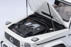 Mercedes-Benz AMG G63 2019 Designo Brillant White Metellic 1:18 - 90335