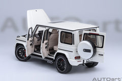Mercedes-Benz AMG G63 2019 Designo Brillant White Metellic 1:18 - 90336