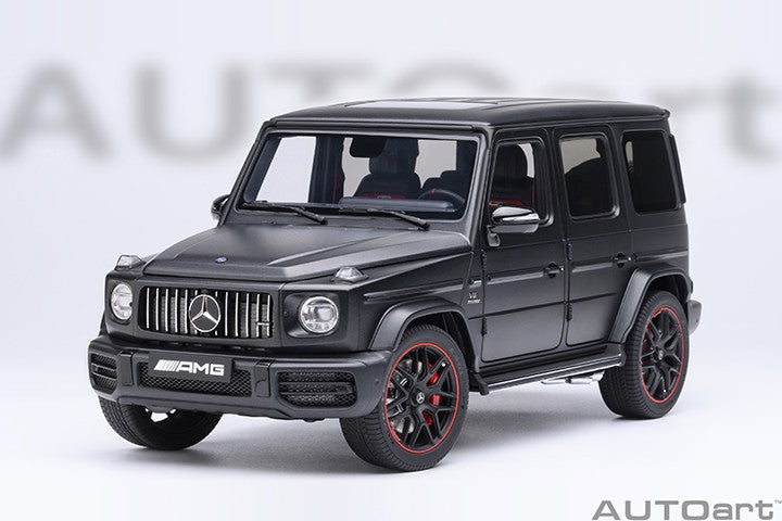 Mercedes-Benz AMG G63 2019 Designo Night Black Magno - Matt Black 1:18 - 90341
