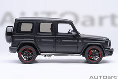 Mercedes-Benz AMG G63 2019 Designo Night Black Magno - Matt Black 1:18 - 90348