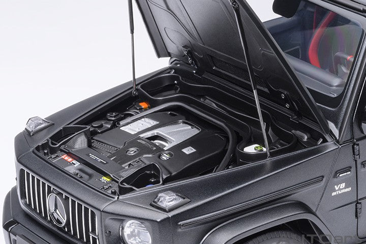 Mercedes-Benz AMG G63 2019 Designo Night Black Magno - Matt Black 1:18 - 90352