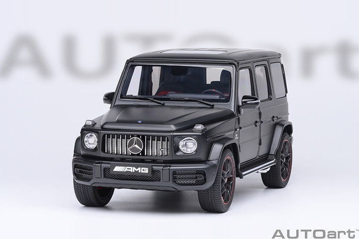 Mercedes-Benz AMG G63 2019 Designo Night Black Magno - Matt Black 1:18 - 90353