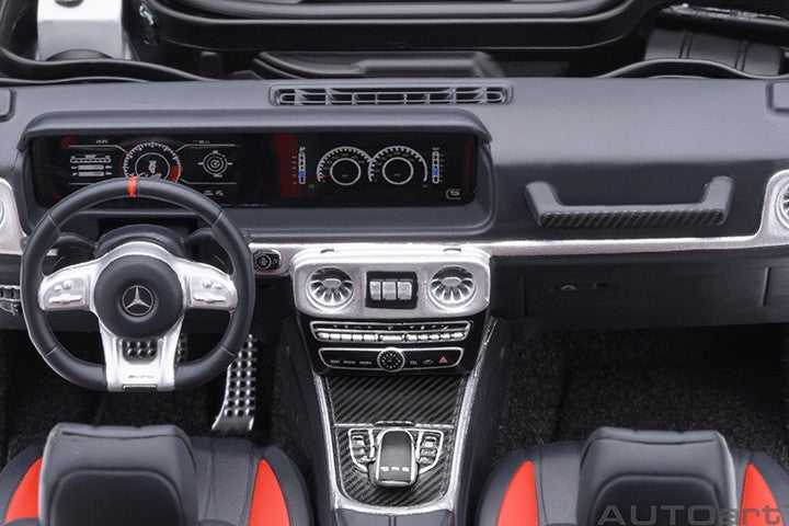 Mercedes-Benz AMG G63 2019 Designo Night Black Magno - Matt Black 1:18 - 90356