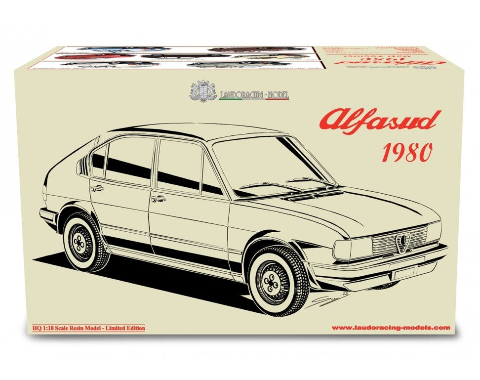 Alfa Romeo Alfasud 1.2 4 Porte 1980 Verde Acqua Metallizzato 1:18 - 90393
