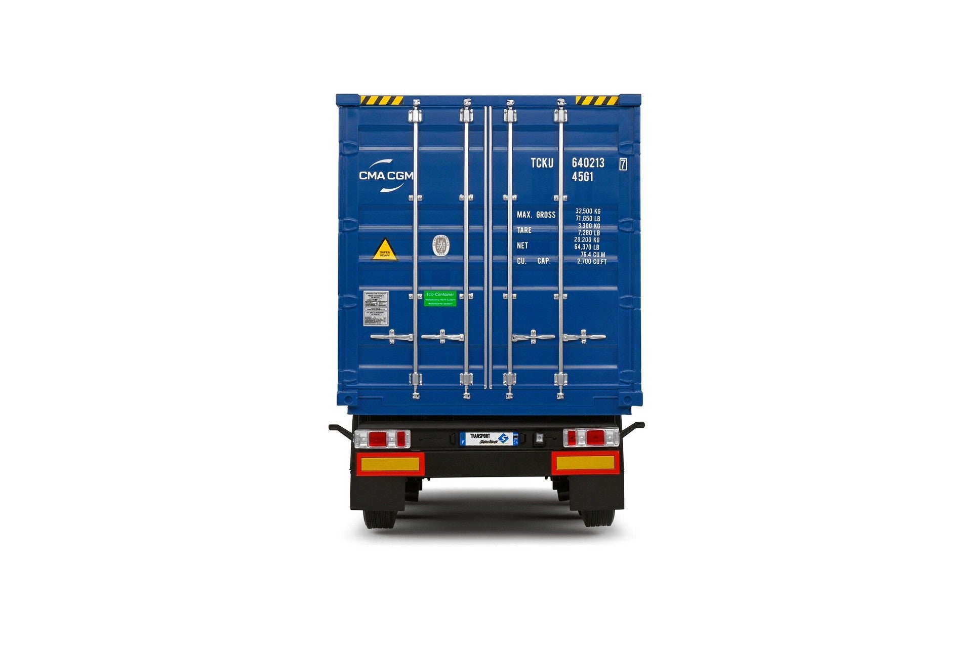 Semirimorchio Container 40Ft CMA CGM Eco Container 1:24 - 90468