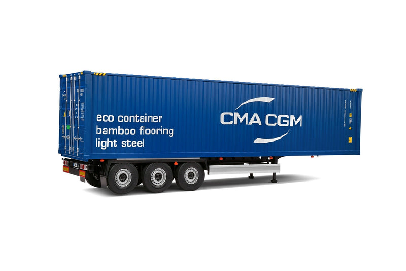 Semirimorchio Container 40Ft CMA CGM Eco Container 1:24 - 90469