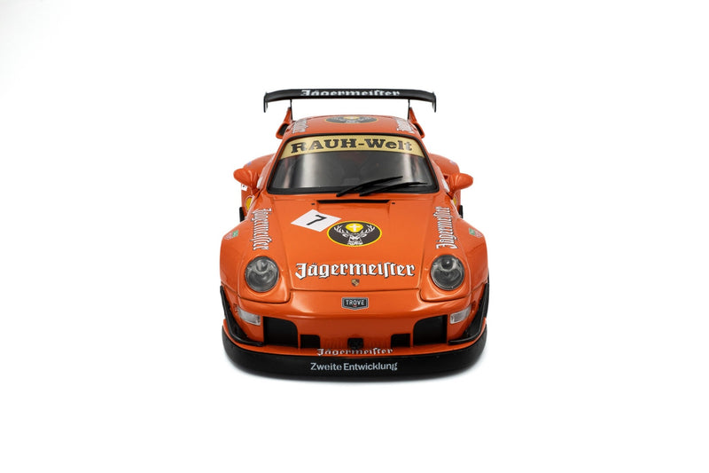 Porsche 911 (993) RWB Rauh-Welt Bodykit "Jagermeister" 7 Orange 1:18 - 90475
