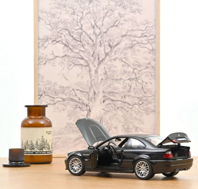 BMW M3 (E46) CSL Coupe 2003 Sapphire Black 1:18 - 90509
