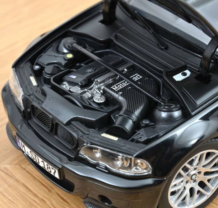 BMW M3 (E46) CSL Coupe 2003 Sapphire Black 1:18 - 90511