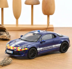 Alpine A110 Gendarmerie Police 2023 Blue 1:18 - 90529