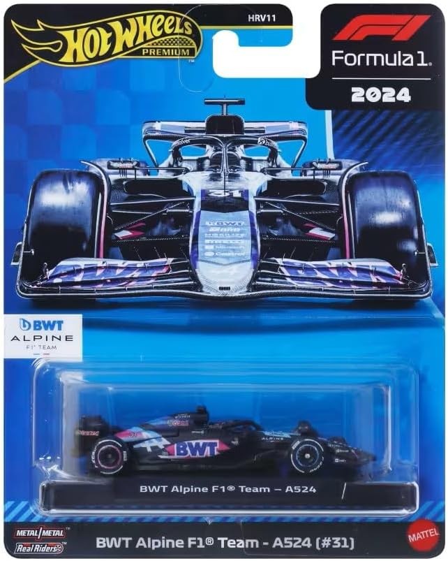 BWT Alpine F1 Team A524 F1 2024 Esteban Ocon Hotwheels 1:64 - 90554
