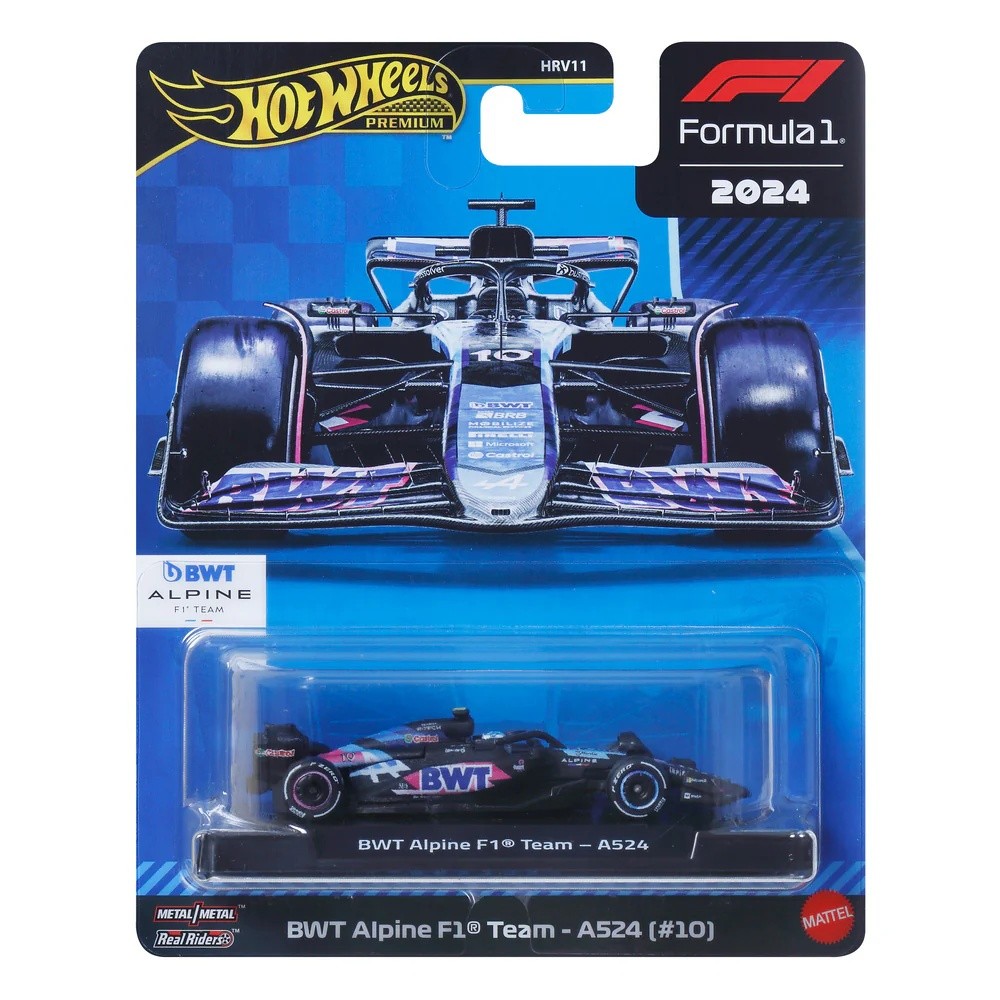 BWT Alpine F1 Team A524 F1 2024 Pierre Gasly Hotwheels 1:64 - 90559