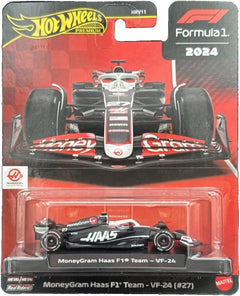 Haas Moneygram VF-24 F1 2024 Niko Hulkenberg Hotwheels 1:64 - 90581