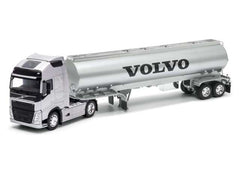 Volvo FH (4x2) Tractor silver with trailer Oil Tanker 1:32 - 90600